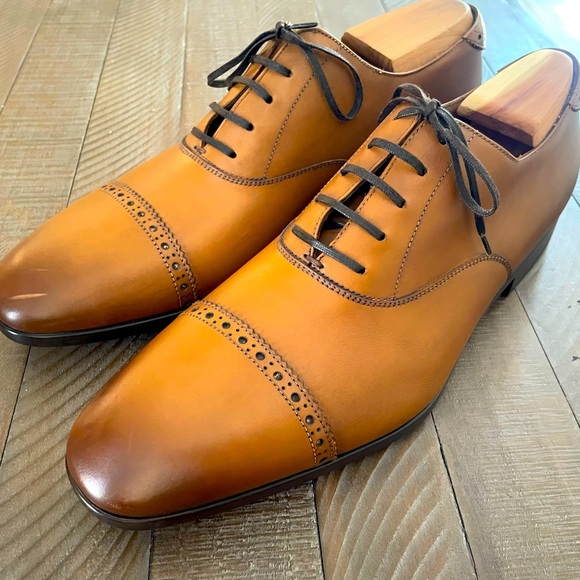 Amazing Salvatore Ferragamo brown lace ups - Picture 1 of 15